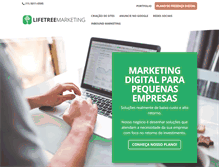 Tablet Screenshot of lifetreemarketing.com